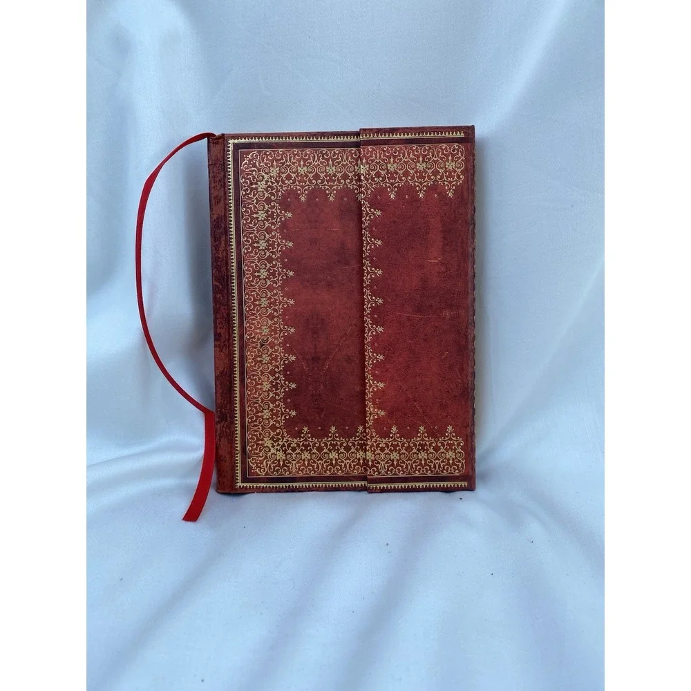 Paper Blanks Leather Wrap Journal Foiled Leather Notebook Hard Cover